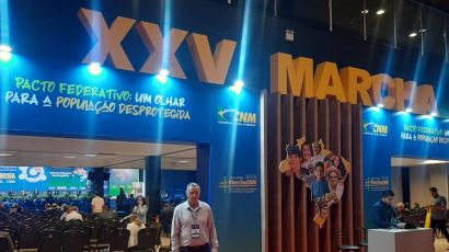 Presidente da ACOSTADOCE e do Consórcio Intermunicipal Centro Sul, Prefeito de Mariana Pimentel Luiz Renato, participa da XXV Marcha a Brasília em Defesa dos Munícipios