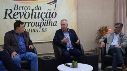 REUNIÃO NO MUNICÍPIO DE GUAÍBA